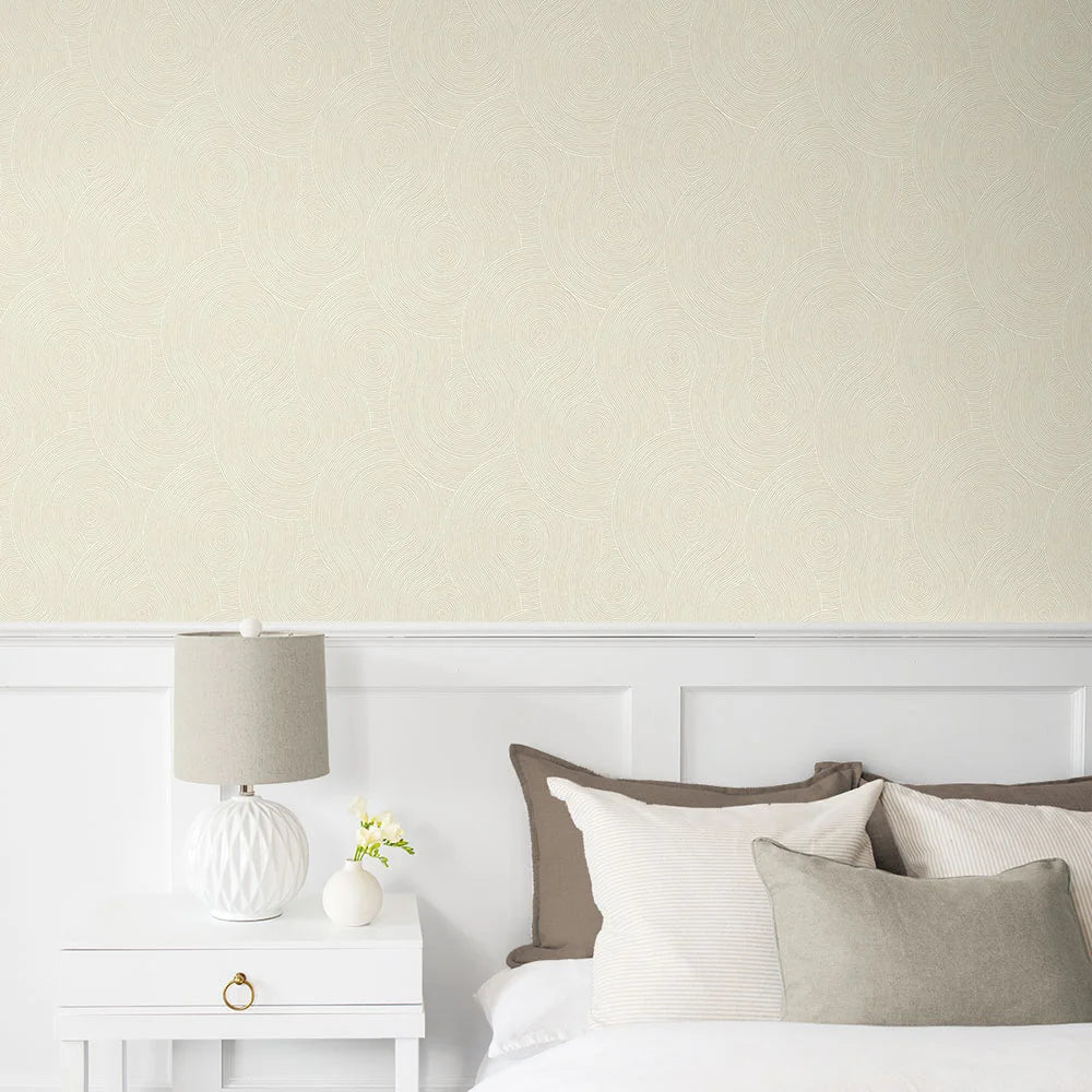 Swirl Geo Peel & Stick Wallpaper