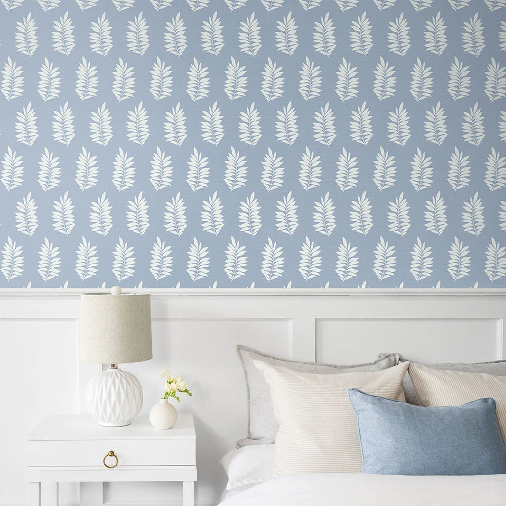 Pinnate Leaf Silhouette Peel & Stick Wallpaper