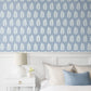 Pinnate Leaf Silhouette Peel & Stick Wallpaper