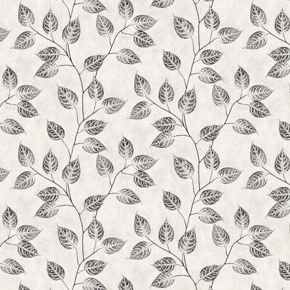 Leaf Silhouette Peel & Stick Wallpaper
