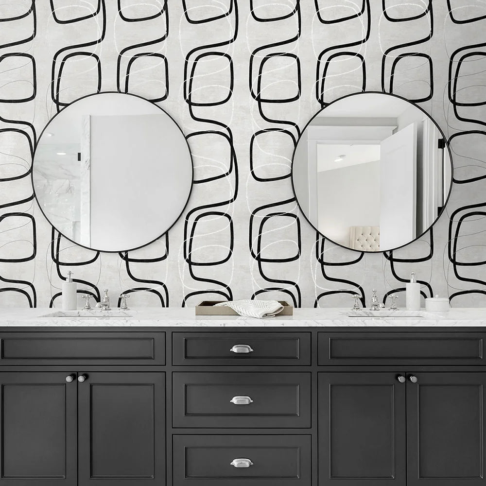Forcella Geo Peel & Stick Wallpaper