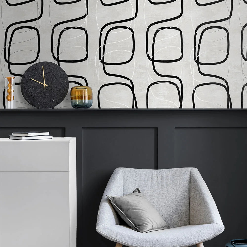 Forcella Geo Peel & Stick Wallpaper