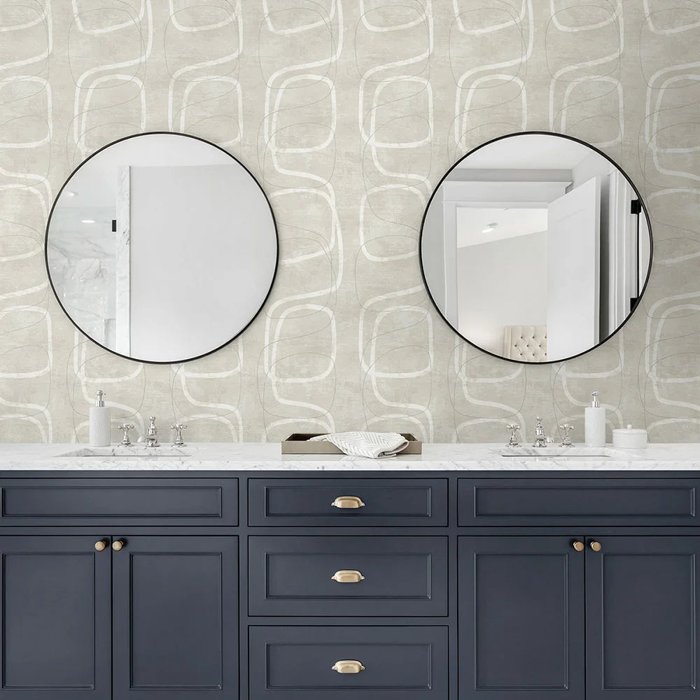 Forcella Geo Peel & Stick Wallpaper