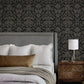 Ansel Damask Peel & Stick Wallpaper