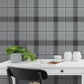 Manorvale Plaid Peel & Stick Wallpaper