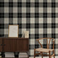 Altarinda Plaid Peel & Stick Wallpaper