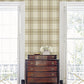 Altarinda Plaid Peel & Stick Wallpaper