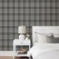Calverlay Plaid Peel & Stick Wallpaper