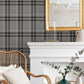 Calverlay Plaid Peel & Stick Wallpaper
