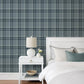 Calverlay Plaid Peel & Stick Wallpaper