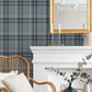 Calverlay Plaid Peel & Stick Wallpaper