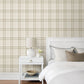 Calverlay Plaid Peel & Stick Wallpaper