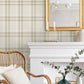 Calverlay Plaid Peel & Stick Wallpaper