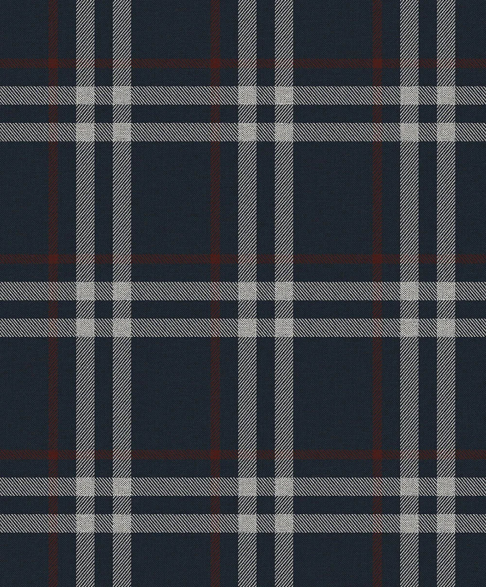 Calverlay Plaid Peel & Stick Wallpaper