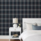 Calverlay Plaid Peel & Stick Wallpaper
