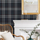Calverlay Plaid Peel & Stick Wallpaper