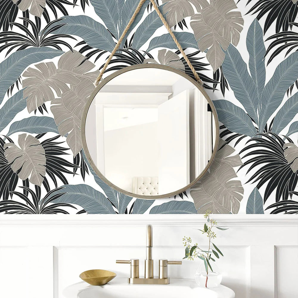 Laguna Leaf Peel & Stick Wallpaper