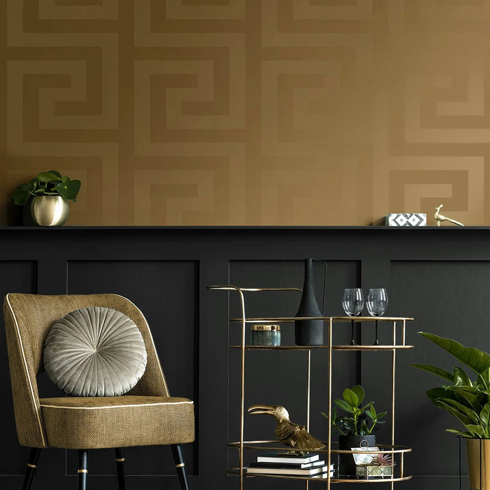 Geometric Maze Peel & Stick Wallpaper
