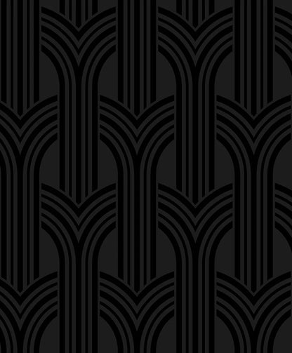 Geometric Arches Peel & Stick Wallpaper