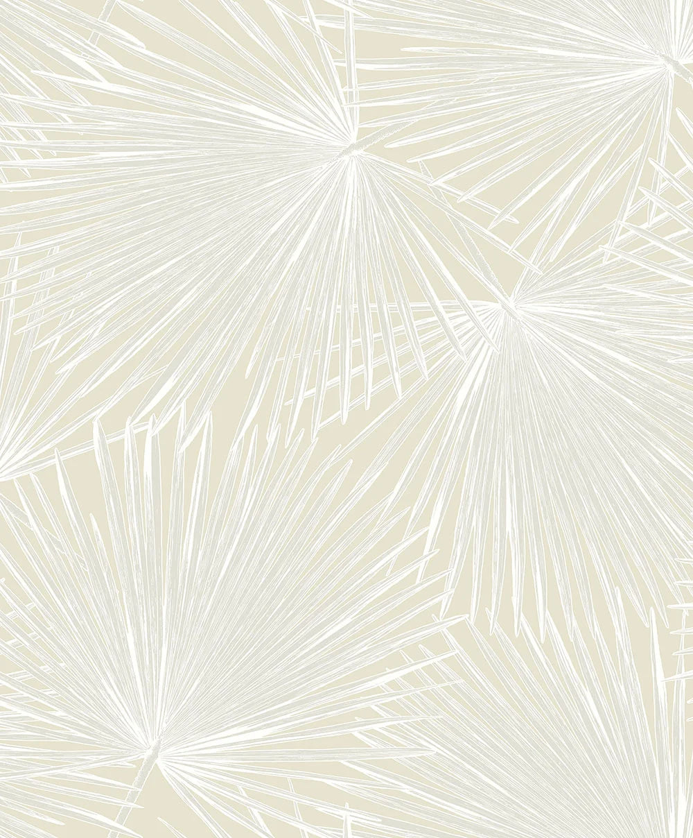 Palmate Leaf Frond Peel & Stick Wallpaper