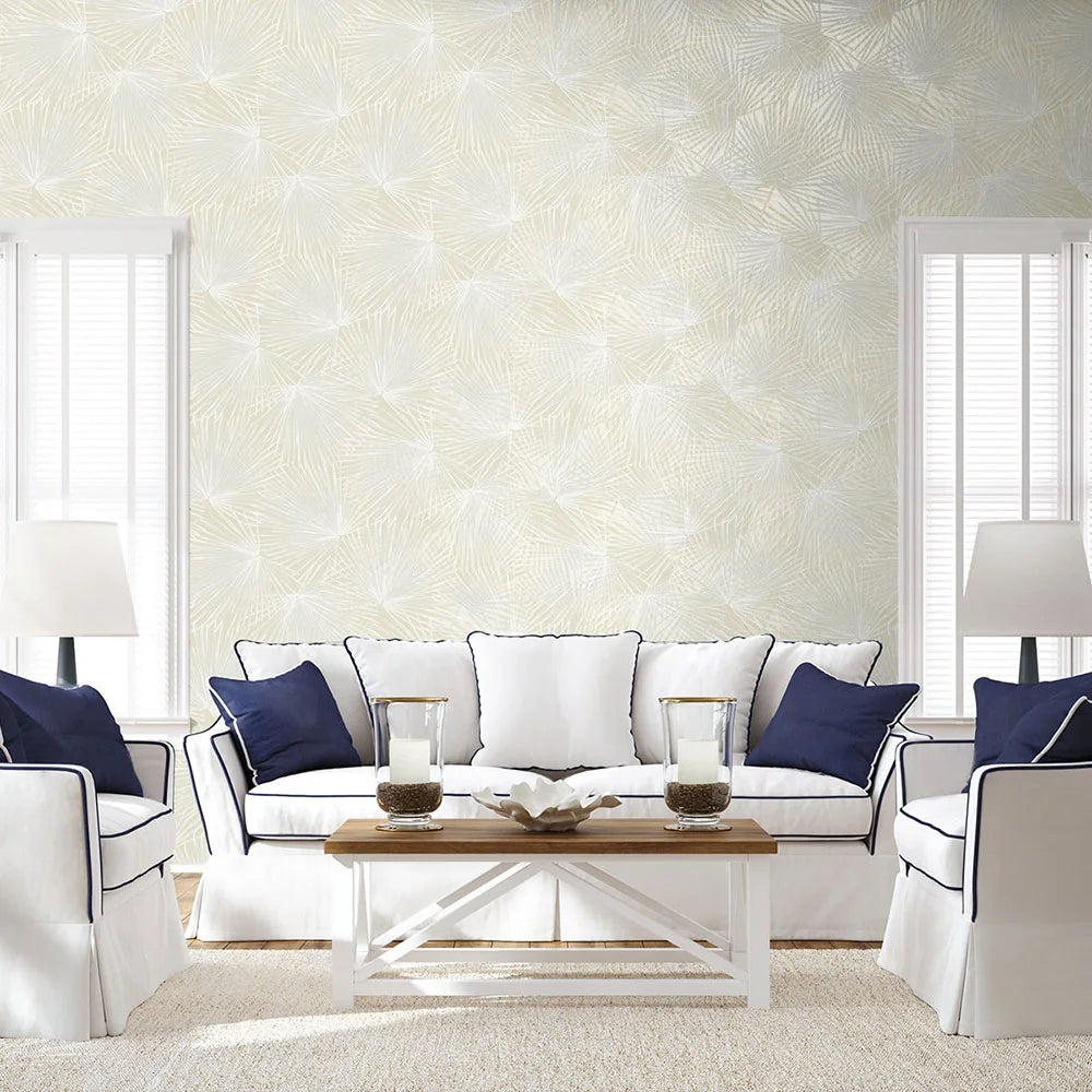 Palmate Leaf Frond Peel & Stick Wallpaper