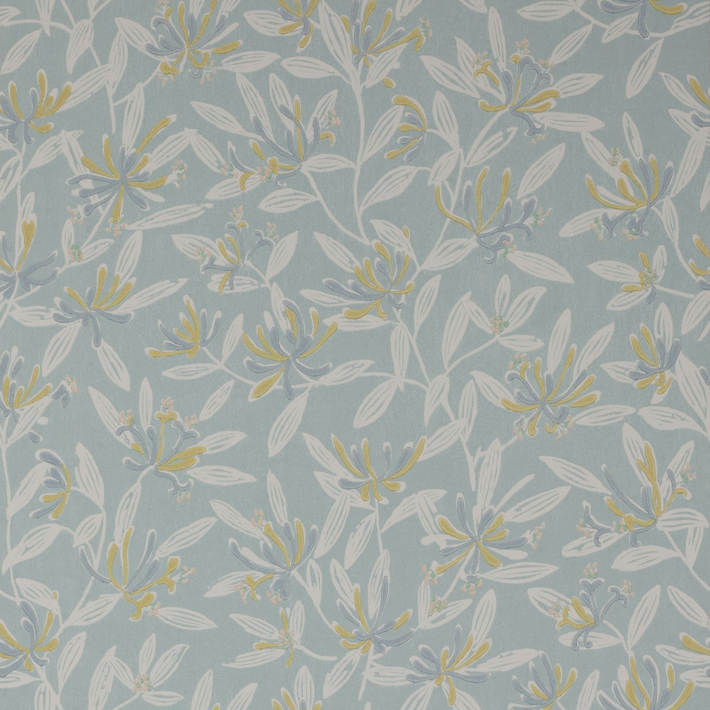 Nerissa Wallpaper - Aqua - J174W-01 - Jane Churchill