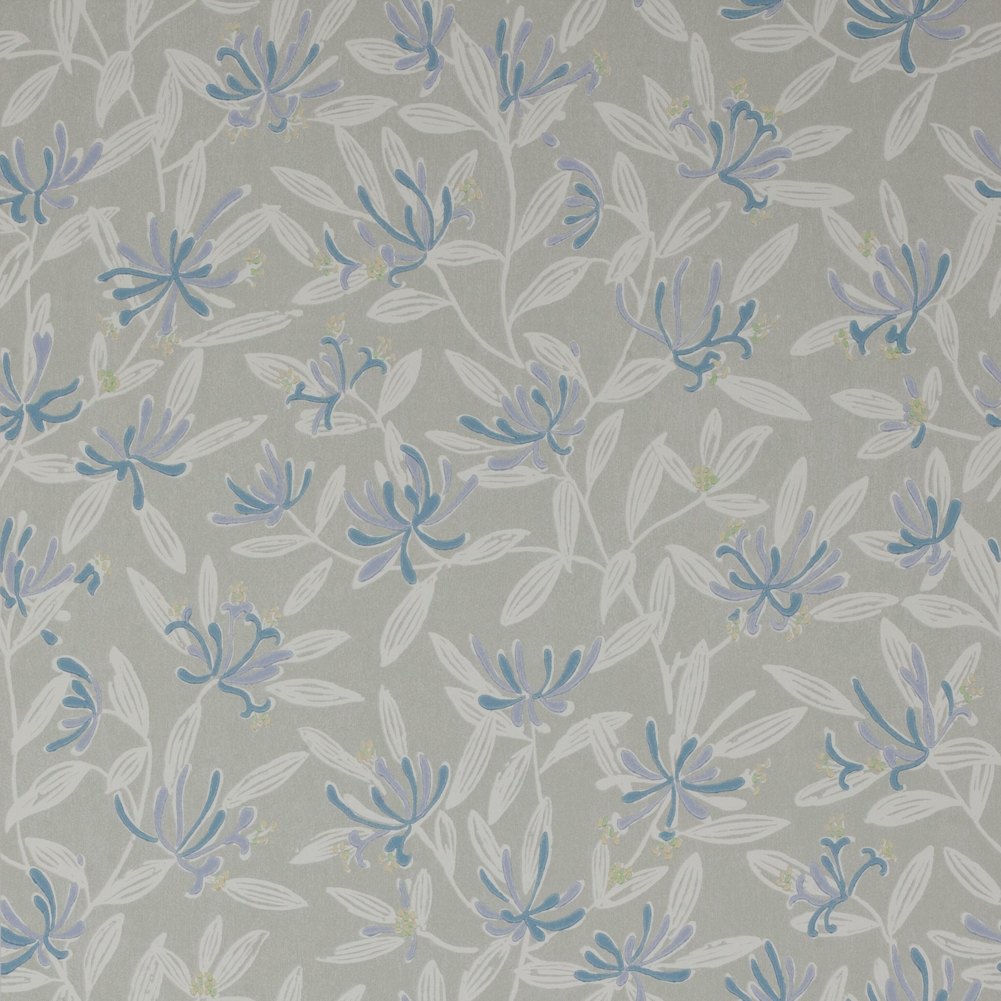 Nerissa Wallpaper - Blue - J174W-02 - Jane Churchill