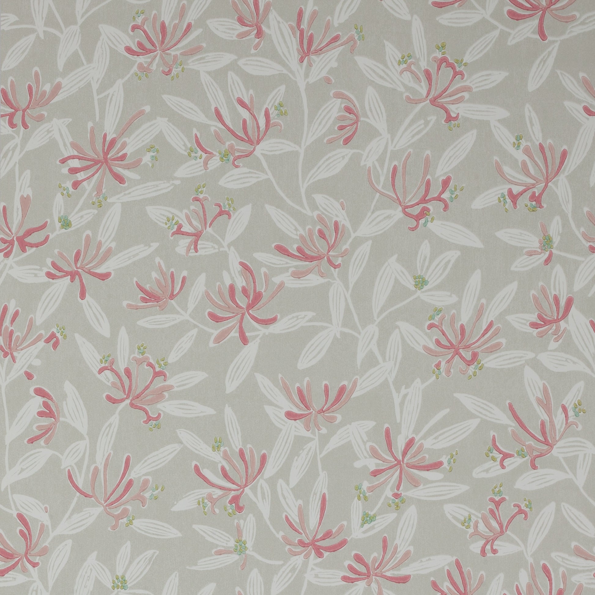 Nerissa Wallpaper - Pink/Natural - J174W-05 - Jane Churchill
