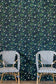 New Monkey Wallpaper - Dutch Blue - BG/TW01/02 - Barneby Gates