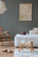 Niton Stripes Wallpaper - Blue - Summer Gray
