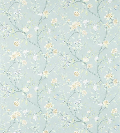 Nostell Priory Wallpaper - Blue/Ivory - ZWOO311419 - Zoffany