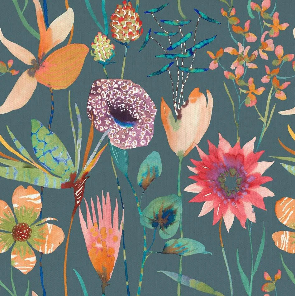 Oceania Papaya Fabric