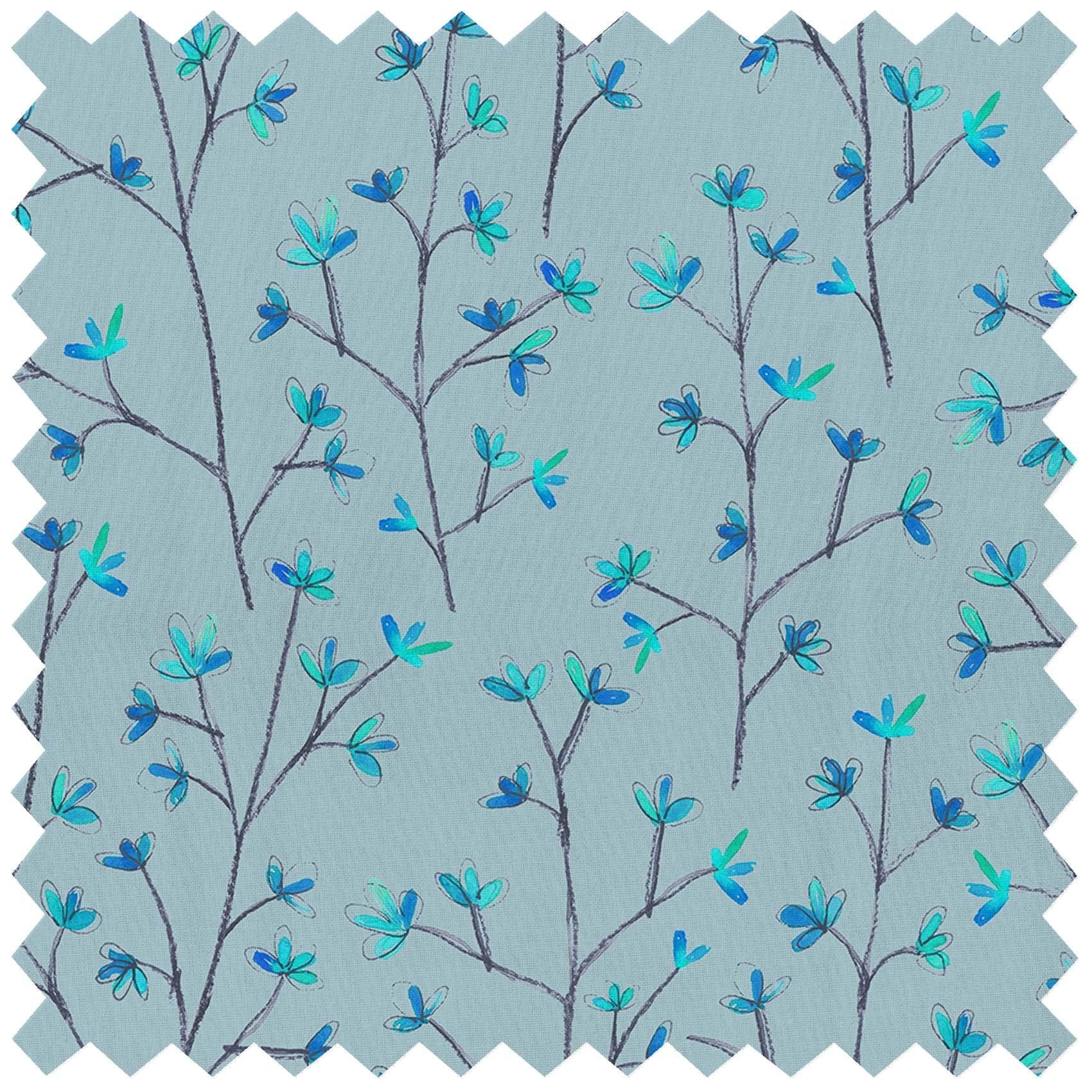 Ophelia Cornflower Lomond Pima Lawn Cotton - Dress Fabric