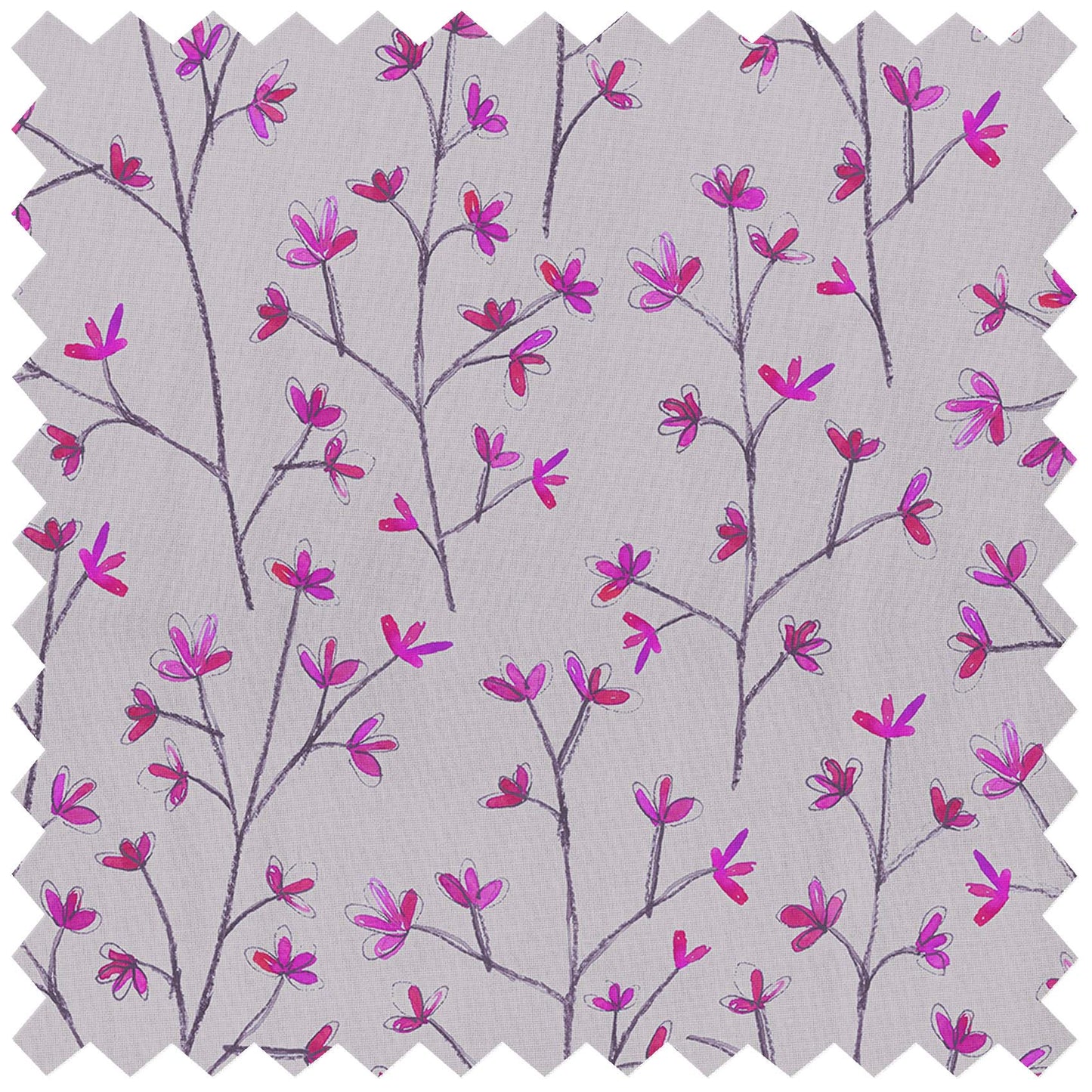 Ophelia Heather Lomond Pima Lawn Cotton - Dress Fabric