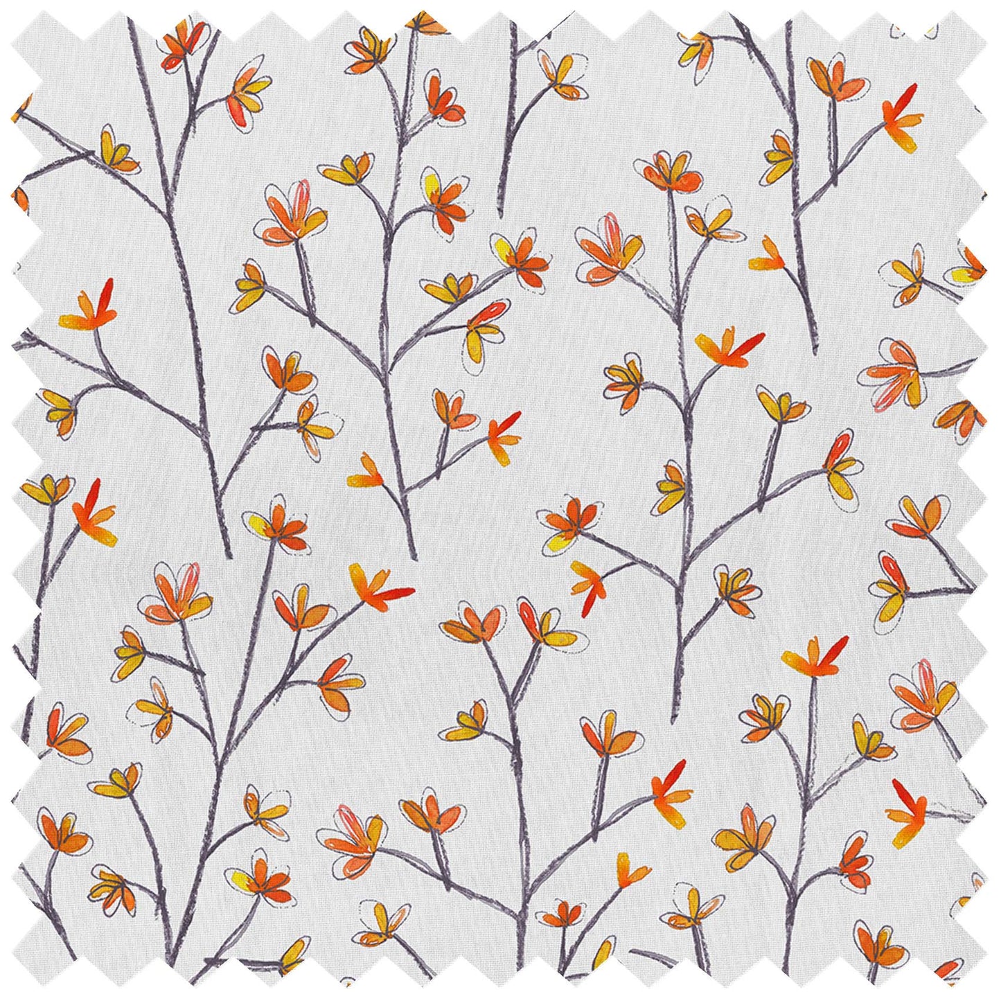 Ophelia Russet Lomond Pima Lawn Cotton - Dress Fabric