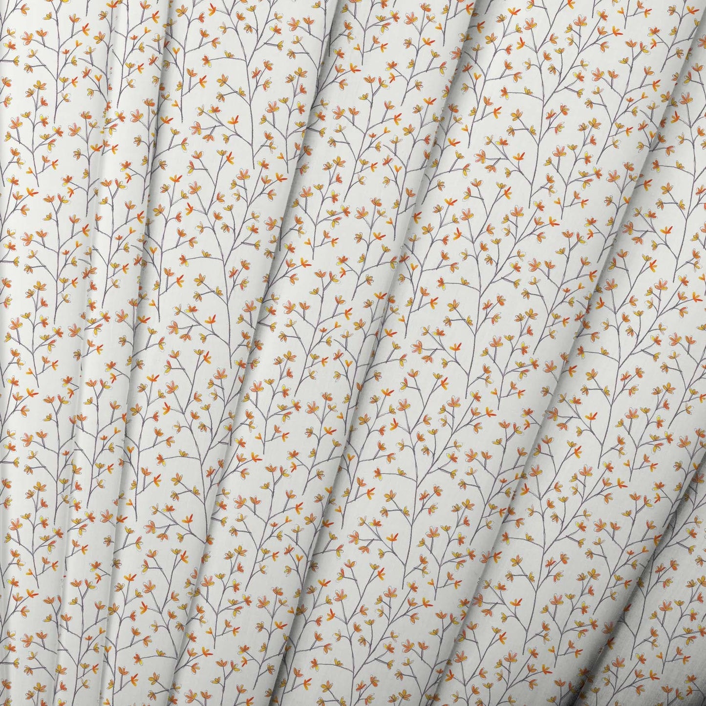 Ophelia Russet Lomond Pima Lawn Cotton - Dress Fabric