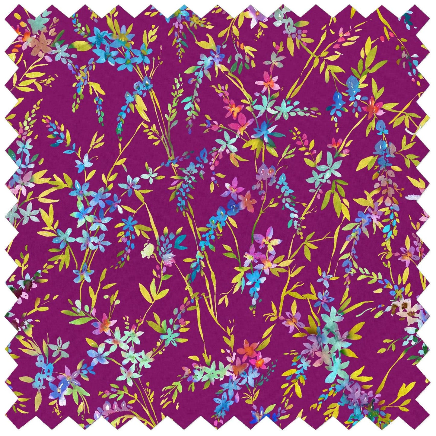 Orivietta Spring Magenta Lomond Pima Lawn Cotton - Dress Fabric