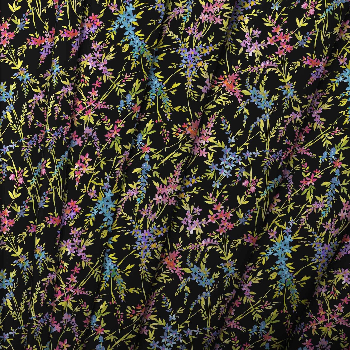 Orivietta Spring Onyx Lomond Pima Lawn Cotton - Dress Fabric