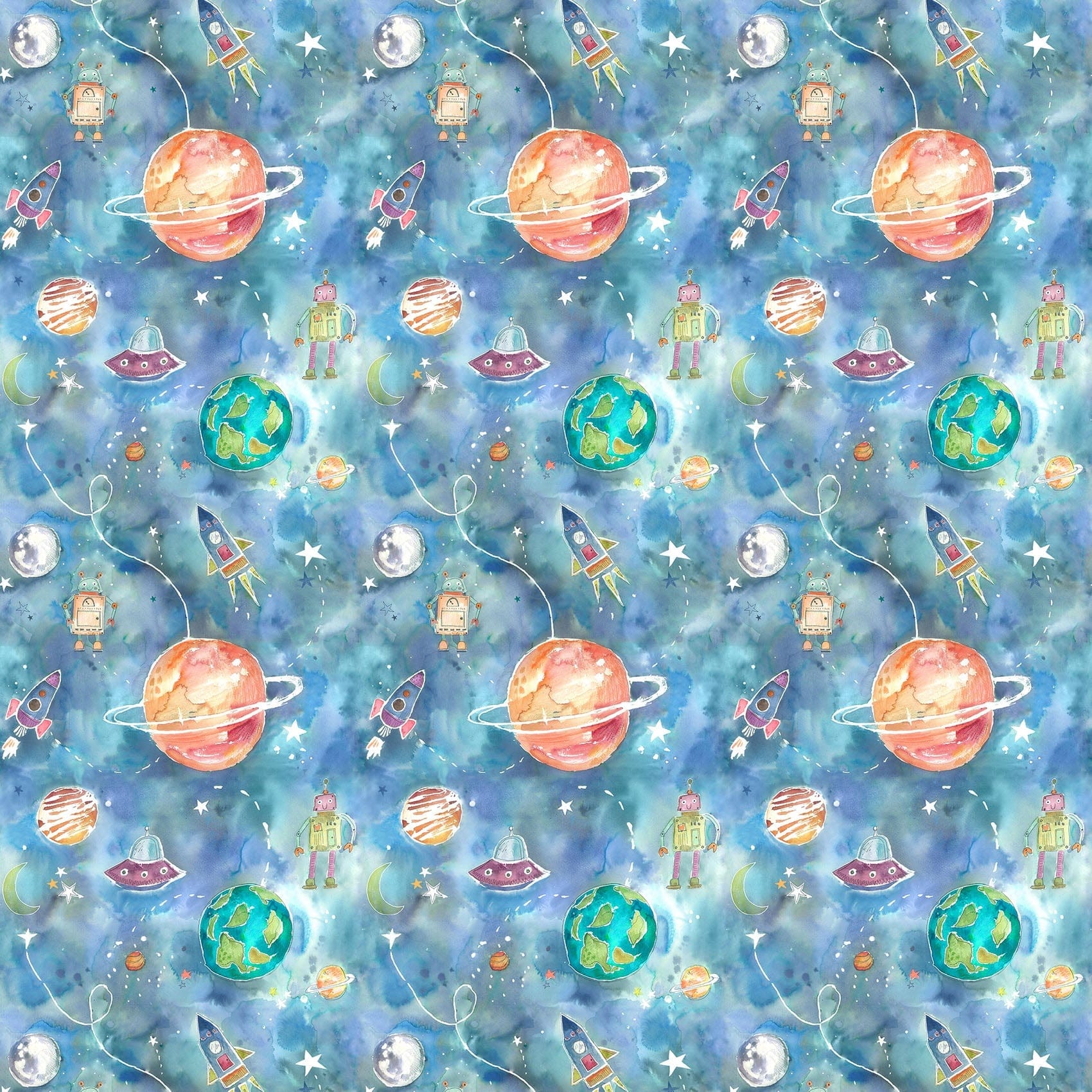 Out Of This World Sky Fabric
