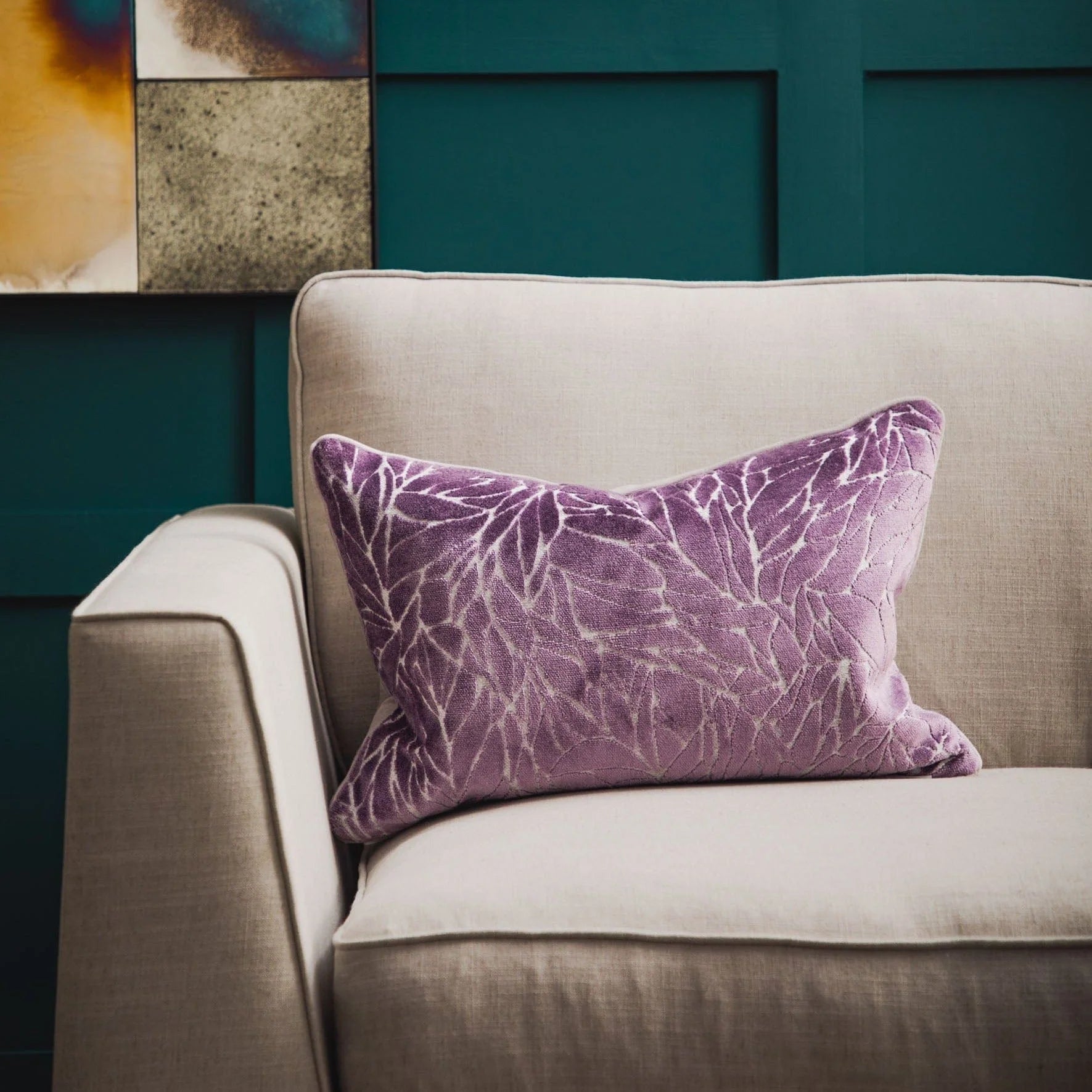 Ozul Violet Room Fabric