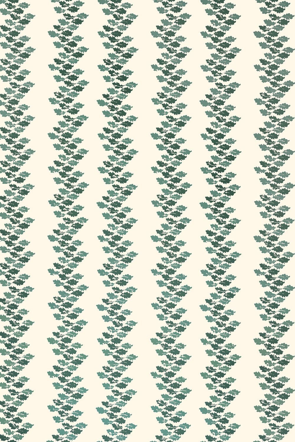 Oak Leaves Wallpaper - Green - BG2700101 - Barneby Gates