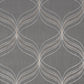 Optical Geo Wallpaper - Gray - Boutique Luxury
