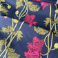 Poppy Fabric - Deepest Blue - Petronella Hall