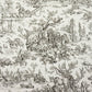 Le Hameau Charcoal Wallpaper - Brunschwig & Fils