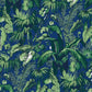 Feuillage Blue Wallpaper - Brunschwig & Fils