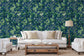 Feuillage Blue Wallpaper - Brunschwig & Fils
