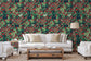 Feuillage Red Wallpaper - Brunschwig & Fils