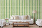 Avera Aloe/Fern Wallpaper - Brunschwig & Fils