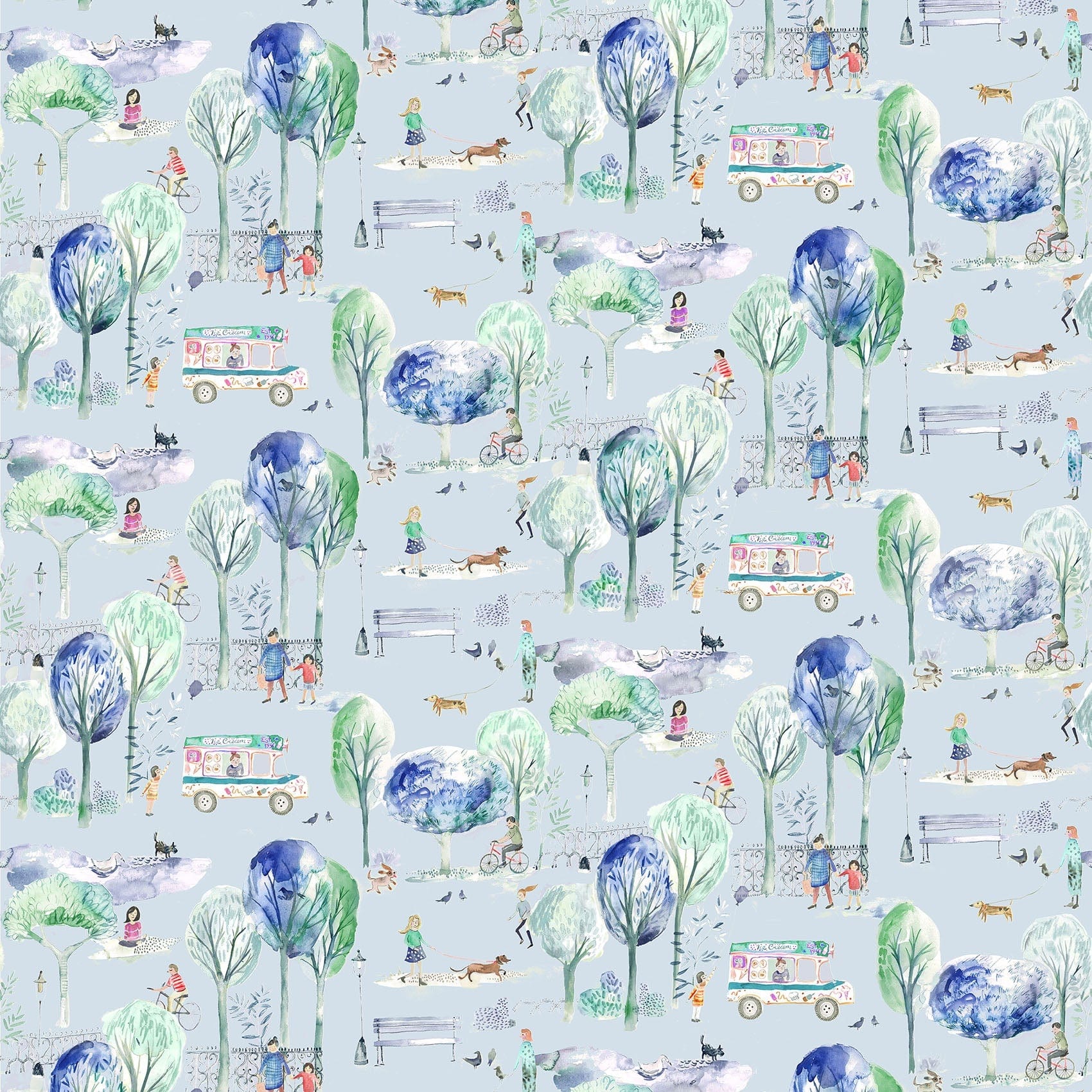 Park Life Sky Fabric