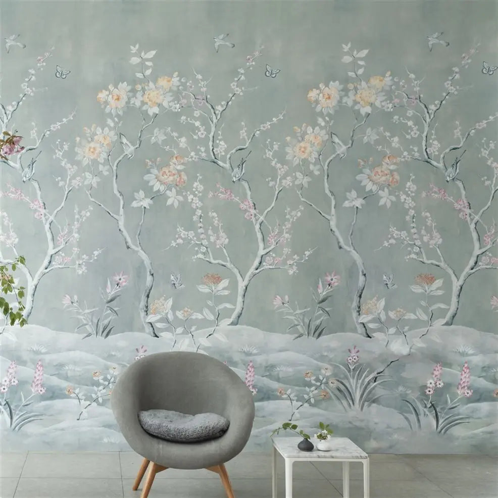 Manohari Grasscloth Wallpaper